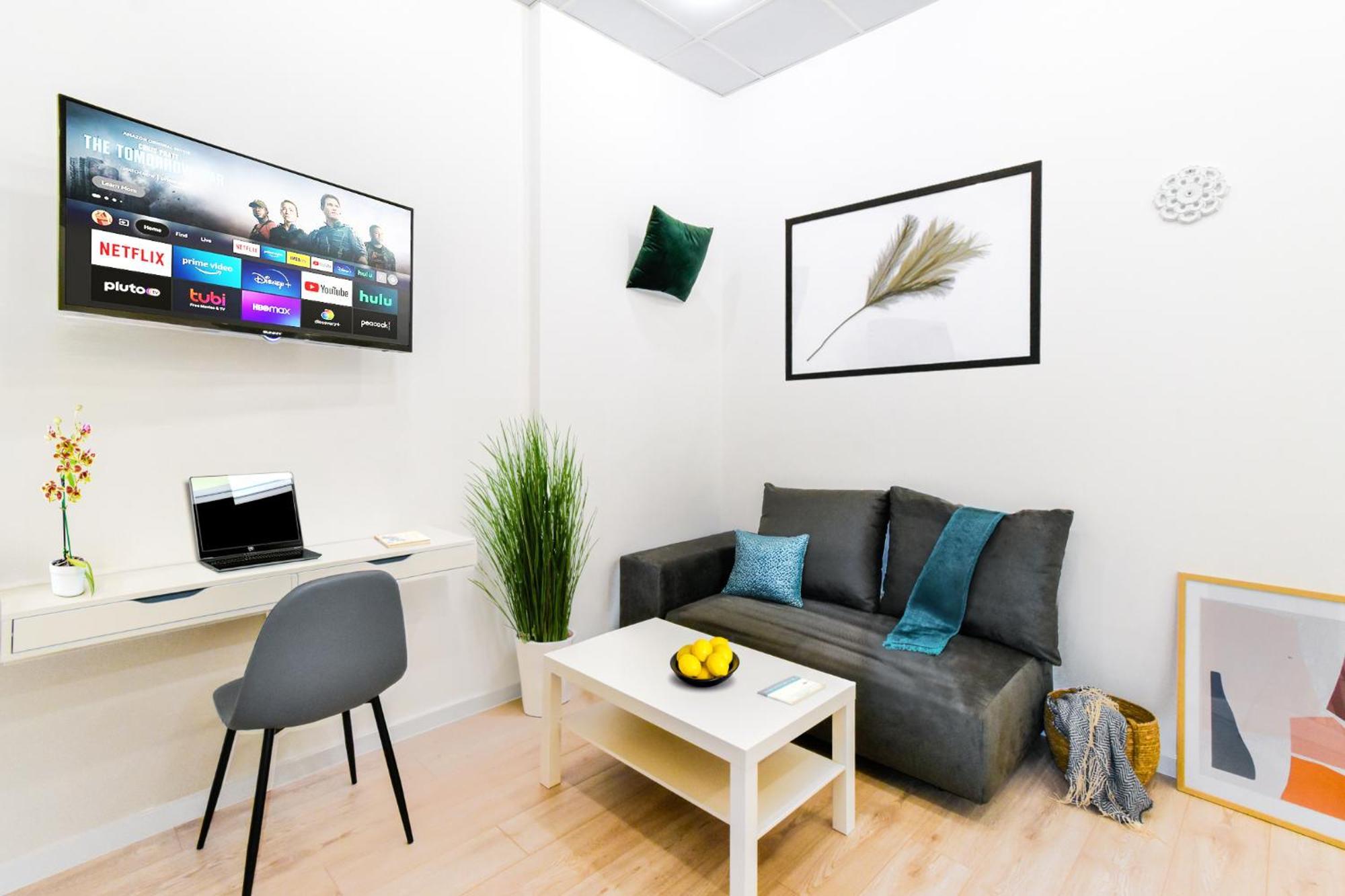 Duplex Condo Prime Location 2Bth 2 Studios 소피아 외부 사진