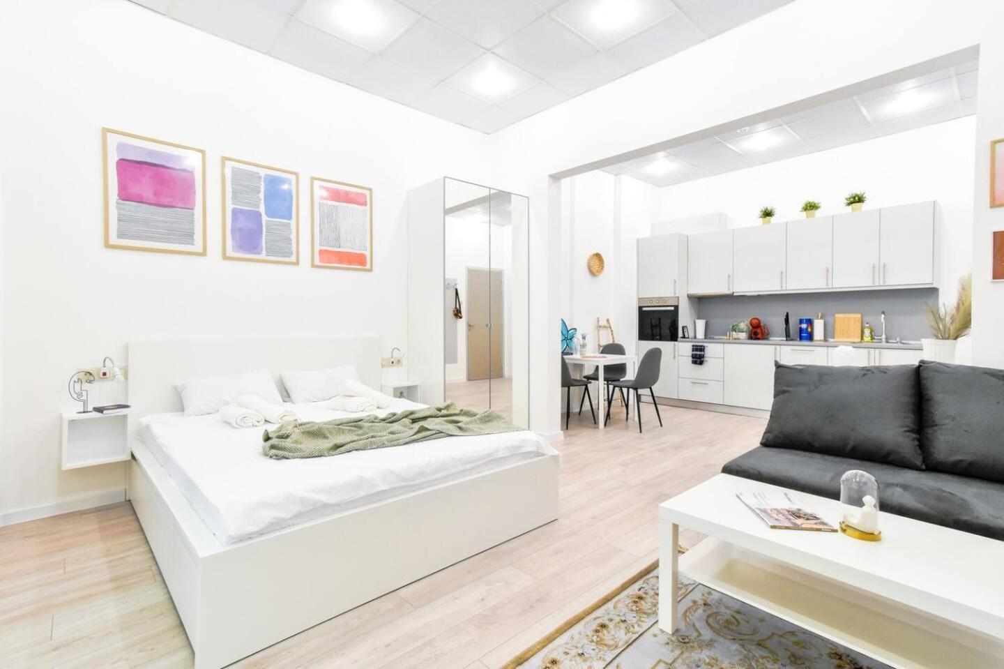 Duplex Condo Prime Location 2Bth 2 Studios 소피아 외부 사진